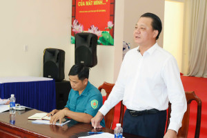 XÃ MINH ĐỨC HỌP TRIỂN KHAI NHIỆM VỤ CHUẨN BỊ CHO CÔNG TÁC BÌNH CỬ CÔNG KHAI TRONG TUYỂN CHỌN, GỌI CÔNG DÂN NHẬP NGŨ NĂM 2026