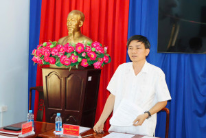 THƯỜNG TRỰC ĐẢNG ỦY LÀM VIỆC VỚI ĐẢNG ỦY UBND XÃ MINH ĐỨC VỀ KẾT QUẢ THỰC HIỆN NHIỆM VỤ NĂM 2025 VÀ TRIỂN KHAI NHIỆM VỤ TRỌNG TÂM NĂM 2026