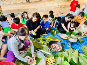 🎋 TRẢI NGHIỆM: GÓI BÁNH NGÀY TẾT