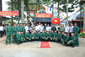 KHAI MẠC HỘI TRẠI TÒNG QUÂN XÃ MINH ĐỨC LẦN THỨ I, NĂM 2026