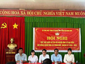 CỬ TRI 3 ẤP ĐỒNG DẦU, 2A VÀ CHÀ LON ĐƠN VỊ BẦU CỬ SỐ 2 THAM DỰ HỘI NGHỊ TIẾP XÚC VỚI NGƯỜI ỨNG CỬ ĐẠI BIỂU HĐND XÃ NHIỆM KỲ 2026-2031