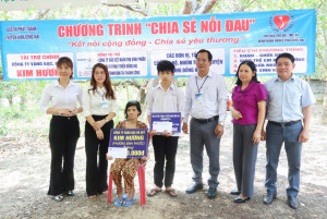 LAN TỎA YÊU THƯƠNG TỪ CHƯƠNG TRÌNH “CHIA SẺ NỖI ĐAU” - THẮP SÁNG HY VỌNG CHO MỘT MÁI ẤM