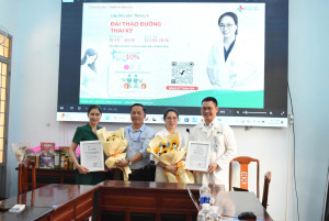 CHƯƠNG TRÌNH TUYÊN TRUYỀN CHĂM SÓC SỨC KHỎE TIỀN SẢN VỚI CHUYÊN ĐỀ ĐÁI THÁO ĐƯỜNG THAI KỲ TẠI XÃ MINH ĐỨC