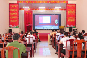 XÃ MINH ĐỨC THAM GIA HỘI NGHỊ BÁO CÁO VIÊN TỈNH ỦY THÁNG 4/2026