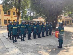 🌹 LUYỆN TẬP PHƯƠNG ÁN CHIẾN ĐẤU BẢO VỆ ĐƠN VỊ TRONG DỊP LỄ 30/4 VÀ 01/5