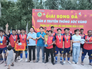 GIẢI BÓNG ĐÁ TRUYỀN THỐNG SÓC VÀNG LẦN THỨ IV NĂM 2026 – DẤU ẤN VĂN HÓA, LAN TỎA TINH THẦN ĐOÀN KẾT CỘNG ĐỒNG