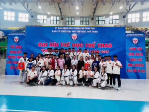 XÃ MINH ĐỨC THAM GIA MÔN TAEKWONDO TẠI ĐẠI HỘI THỂ DỤC THỂ THAO THÀNH PHỐ ĐỒNG NAI LẦN THỨ I NĂM 2026