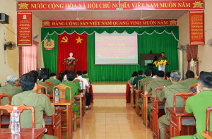CÔNG AN XÃ MINH ĐỨC SƠ KẾT CÔNG TÁC 6 THÁNG ĐẦU NĂM 2026,  QUYẾT TÂM HOÀN THÀNH XUẤT SẮC NHIỆM VỤ NĂM 2026