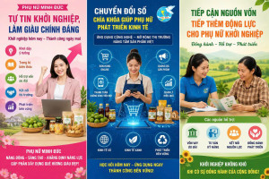 PHỤ NỮ MINH ĐỨC – TỰ TIN KHỞI NGHIỆP, LÀM GIÀU CHÍNH ĐÁNG