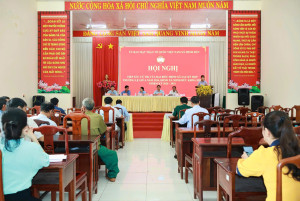 TIẾP XÚC CỬ TRI SAU KỲ HỌP HĐND XÃ GIỮA NĂM 2026.