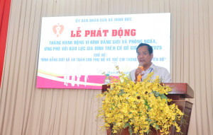 XÃ MINH ĐỨC TỔ CHỨC LỄ PHÁT ĐỘNG THÁNG HÀNH ĐỘNG VÌ BÌNH ĐẲNG GIỚI NĂM 2025