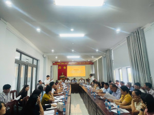Hội nghị giao ban Hiệu trưởng các Trường học trên địa bàn phường