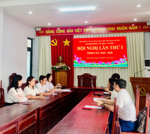 Hội nghị lần thứ I Chi bộ Phòng Văn hóa – Xã hội phường Minh Hưng, nhiệm kỳ 2025-2030.