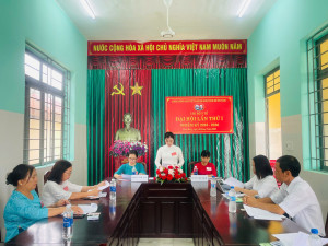 Đại hội Chi bộ y tế phường Minh Hưng, tỉnh Đồng Nai lần I,  nhiệm kỳ 2025-2030.