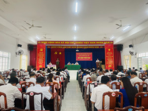 Kỳ họp thứ 2, HĐND phường Minh Hưng khóa XII, nhiệm kỳ 2021-2026 ban hành 5 Nghị quyết quan trọng.