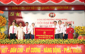 Đại hội đại biểu Đảng bộ phường Minh Hưng, tỉnh Đồng Nai lần thứ I, nhiệm kỳ 2025 - 2030 thành công tốt đẹp.