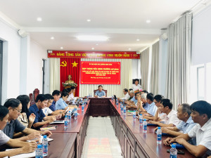 UBND phường Minh Hưng họp đánh giá tình hình thực hiện nhiệm vụ quý 3, triển khai nhiệm vụ quý 4 năm 2025.