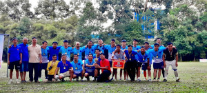 CHI ĐOÀN CÔNG AN PHƯỜNG MINH HƯNG TỔ CHỨC GIẢI BÓNG ĐÁ TỨ HÙNG.