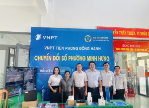 PHƯỜNG MINH HƯNG SÔI NỔI HƯỞNG ỨNG NGÀY CHUYỂN ĐỔI SỐ QUỐC GIA 2025.