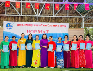 HỘI LIÊN HIỆP PHỤ NỮ PHƯỜNG MINH HƯNG TỔ CHỨC HỌP MẶT KỶ NIỆM 95 NĂM THÀNH LẬP HỘI LHPN VIỆT NAM (20/10/1930 - 20/10/2025)