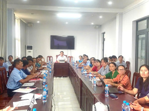 Đảng ủy phường Minh Hưng tổ chức Hội nghị tập huấn ứng dụng Sổ tay Đảng viên điện tử.