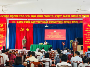 TỔ ĐẠI BIỂU SỐ 17 HĐND TỈNH TIẾP XÚC CỬ TRI PHƯỜNG MINH HƯNG TRƯỚC KỲ HỌP THƯỜNG LỆ CUỐI NĂM 2025.