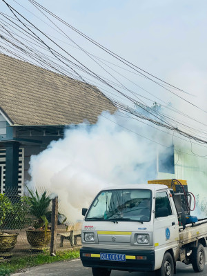 PHƯỜNG MINH HƯNG TRIỂN KHAI PHUN HÓA CHẤT DIỆN RỘNG ĐỢT 2 PHÒNG, CHỐNG SỐT XUẤT HUYẾT.
