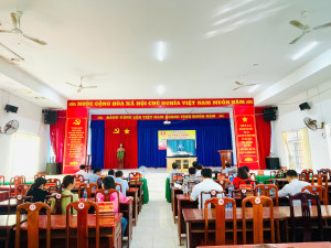 ĐẢNG ỦY PHƯỜNG MINH HƯNG THAM DỰ HỘI NGHỊ TẬP HUẤN TRỰC TUYẾN TOÀN QUỐC VỀ BỒI DƯỠNG, CẬP NHẬT KIẾN THỨC CÔNG TÁC XÂY DỰNG ĐẢNG ĐỐI VỚI CẤP ỦY CẤP XÃ.