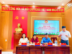 Hội nghị hiệp thương lần thứ nhất thống nhất cơ cấu, thành phần và số lượng ứng cử viên đại biểu HĐND phường nhiệm kỳ 2026–2031.