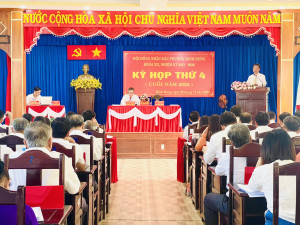 NHIỀU NỘI DUNG QUAN TRỌNG ĐƯỢC THÔNG QUA TẠI KỲ HỌP THỨ 4 HĐND PHƯỜNG MINH HƯNG.