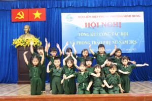 HỘI LHPN PHƯỜNG MINH HƯNG: PHÁT HUY VAI TRÒ PHỤ NỮ, TẠO NỀN TẢNG VỮNG CHẮC CHO NĂM 2026.