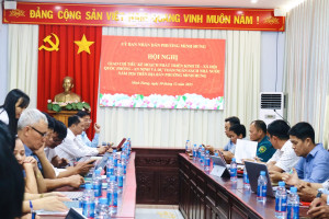 PHƯỜNG MINH HƯNG: GIAO CHỈ TIÊU KẾ HOẠCH PHÁT TRIỂN KINH TẾ - XÃ HỘI, QUỐC PHÒNG - AN NINH VÀ DỰ TOÁN NGÂN SÁCH NĂM 2026.