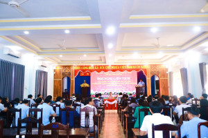 PHƯỜNG MINH HƯNG TỔ CHỨC HỘI NGHỊ LIÊN TỊCH LẤY Ý KIẾN CỬ TRI NƠI CÔNG TÁC ĐỐI VỚI NGƯỜI ỨNG CỬ ĐẠI BIỂU HĐND PHƯỜNG NHIỆM KỲ 2026 - 2031 (BƯỚC 2)