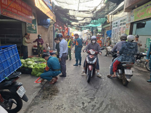 UBND phường Minh Hưng ra quân lập lại trật tự đô thị  dịp Tết Nguyên Đán Bính Ngọ 2026.