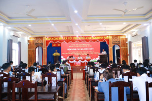 Hội nghị giới thiệu nhân sự tái cử các chức danh chủ chốt HĐND, UBND phường, nhiệm kỳ 2026–2031 (Bước 01).