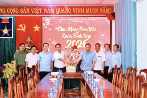PHƯỜNG MINH HƯNG TỔ CHỨC ĐOÀN THĂM, TẶNG QUÀ NHÂN DỊP TẾT NGUYÊN ĐÁN BÍNH NGỌ 2026.