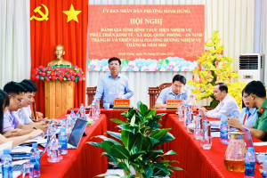 UBND PHƯỜNG MINH HƯNG HỌP ĐÁNH GIÁ KẾT QUẢ THÁNG 01, TRIỂN KHAI NHIỆM VỤ THÁNG 02/2026.