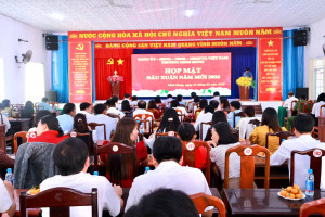 ĐẢNG ỦY - HĐND - UBND - UBMTTQVN PHƯỜNG MINH HƯNG TỔ CHỨC HỌP MẶT ĐẦU XUÂN 2026.