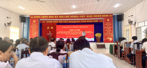 Phường Minh Hưng tổ chức tập huấn nghiệp vụ công tác bầu cử đại biểu Quốc hội khóa XVI và đại biểu Hội đồng nhân dân các cấp, nhiệm kỳ 2026 - 2031