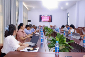 Ủy ban bầu cử phường Minh Hưng tham dự trực tuyến Hội nghị tổng kết công tác bầu cử nhiệm kỳ 2026 - 2031