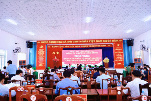 Phường Minh Hưng tổ chức Hội nghị Ban Chấp hành Đảng bộ phường lần thứ IV, nhiệm kỳ 2025–2030.