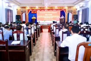 Hội nghị tổng kết công tác bầu cử đại biểu Quốc hội khóa XVI và đại biểu HĐND các cấp, nhiệm kỳ 2026–2031.