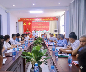 UBND phường Minh Hưng họp đánh giá tình hình thực hiện kế hoạch phát triển kinh tế - xã hội, quốc phòng - an ninh quý 1 và phương hướng, nhiệm vụ quý 2 năm 2026.