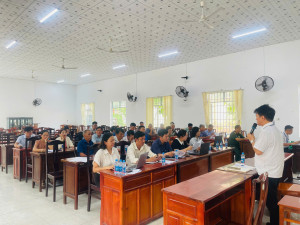 Triển khai công tác chuẩn bị khai mạc Đại hội TDTT phường Minh Hưng lần thứ I năm 2026.
