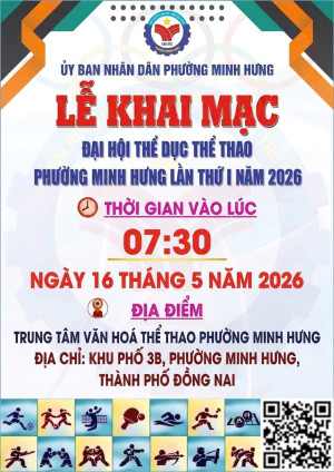 poster khai mạc đại hội