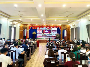 PHƯỜNG MINH HƯNG THAM DỰ HỘI NGHỊ BỒI DƯỠNG, NÂNG CAO NĂNG LỰC, XỬ LÝ TÌNH HUỐNG THỰC TIỄN CHO CÁN BỘ CƠ SỞ.