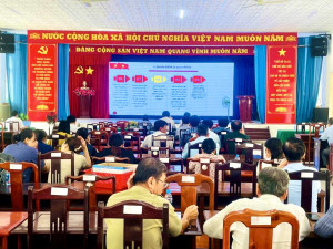 Phường Minh Hưng tham dự hội nghị quán triệt Nghị quyết phát động đợt thi đua đặc biệt 500 ngày đêm.