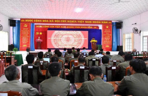 Phường Minh Hưng tổ chức Hội thi trực tuyến lực lượng tham gia bảo vệ ANTT ở cơ sở giỏi năm 2026