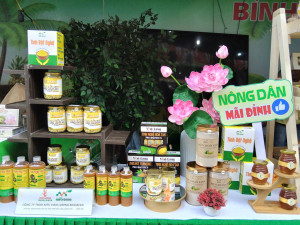 Hội Nông dân phường Minh Hưng tham gia trưng bày, giới thiệu sản phẩm sản phẩm nông nghiệp tại Bình Đông – TP Hồ Chí Minh