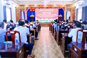 Phường Minh Hưng phát động đợt thi đua đặc biệt 500 ngày đêm “Đoàn kết - Kỷ cương - Hiệu quả - Bứt phá, xây dựng Đồng Nai phát triển văn minh, hiện đại”.
